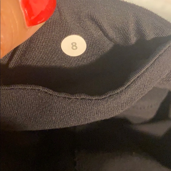 Lululemon Legging Pants Black Size 8 - Picture 4 of 9